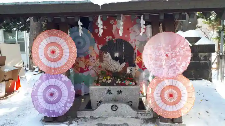 札幌諏訪神社の手水舎