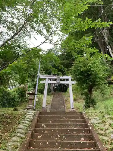 神明神社の鳥居