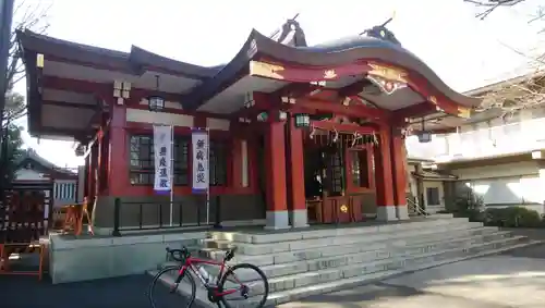 旗岡八幡神社の本殿・本堂