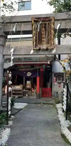 讃岐小白稲荷神社の鳥居