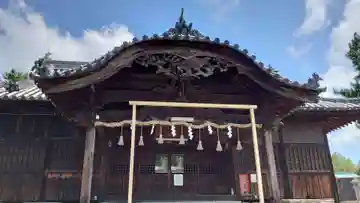 富丘八幡神社の本殿・本堂