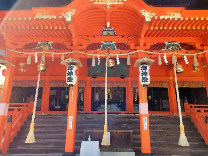 吉備津神社の本殿・本堂