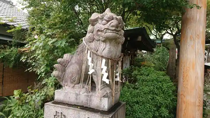 堀越神社の狛犬