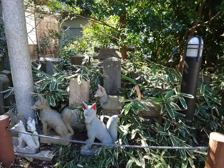 櫻木神社の狛犬
