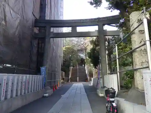 御田八幡神社の鳥居