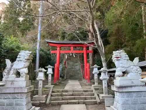 武社早尾神社の鳥居