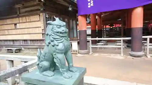 丹生都比売神社の狛犬