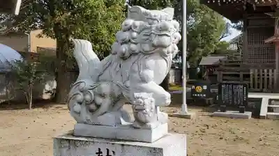 八幡神社の狛犬