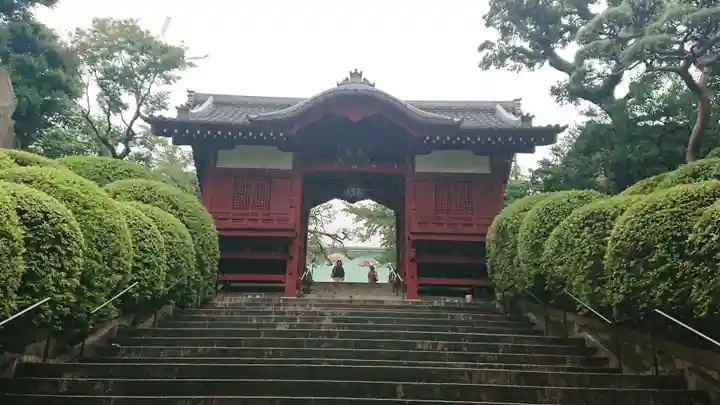 護国寺の山門・神門
