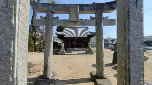 地禄天神社の鳥居