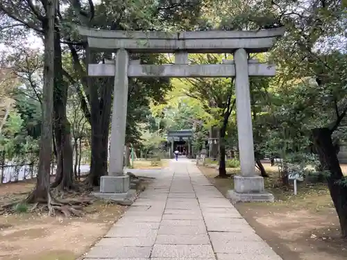 赤坂氷川神社の鳥居