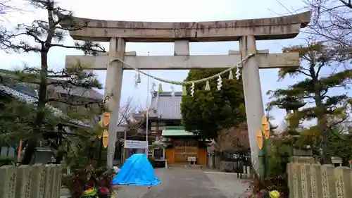 天神神社（柳津天神神社）の鳥居