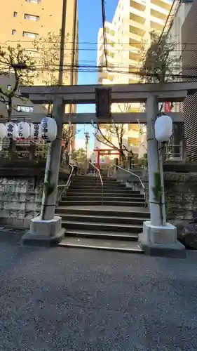 妻恋神社の鳥居