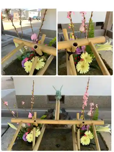 舞子六神社／まいこむの宮の手水舎