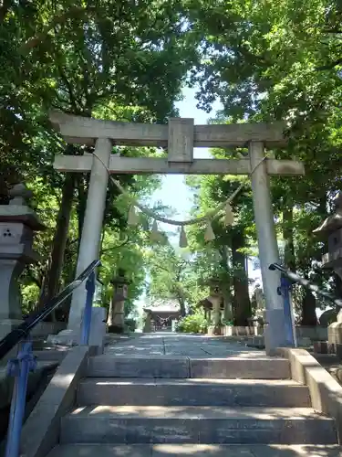 篠原八幡神社の鳥居