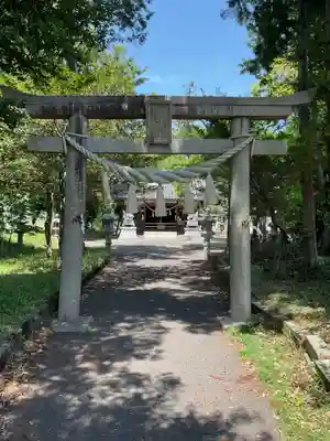 大針神社の鳥居