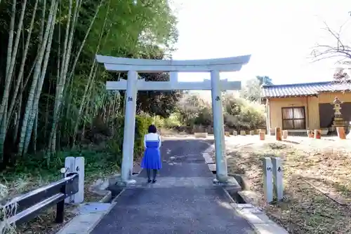 牟呂用水神社の鳥居