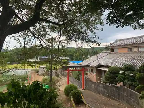 八幡神社の景色