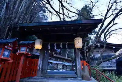 貴船神社の山門・神門