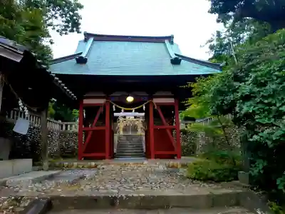 賀久留神社の山門・神門