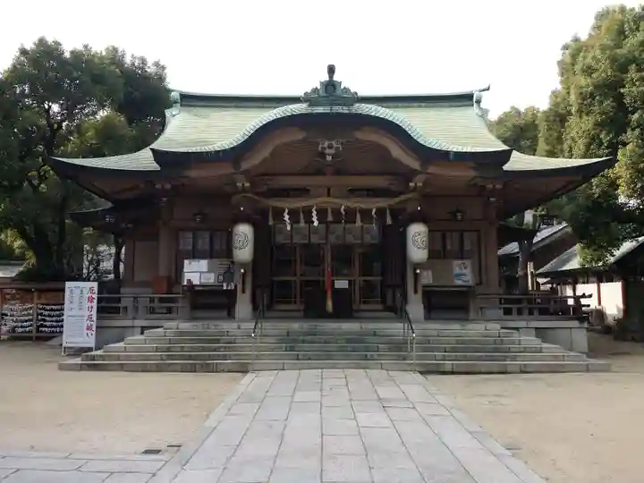 坐摩神社の本殿・本堂