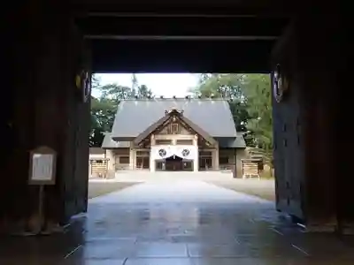 帯廣神社の本殿・本堂