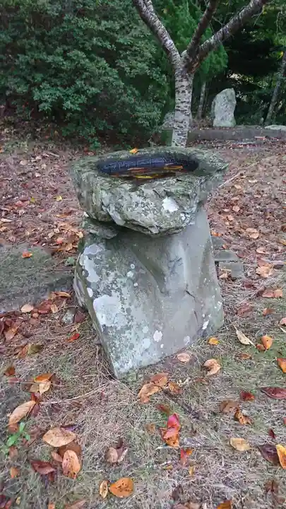 五十鈴神社の手水舎