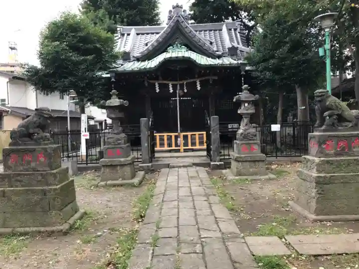 南品川諏訪神社の本殿・本堂