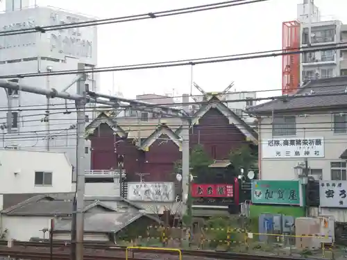 元三島神社の周辺