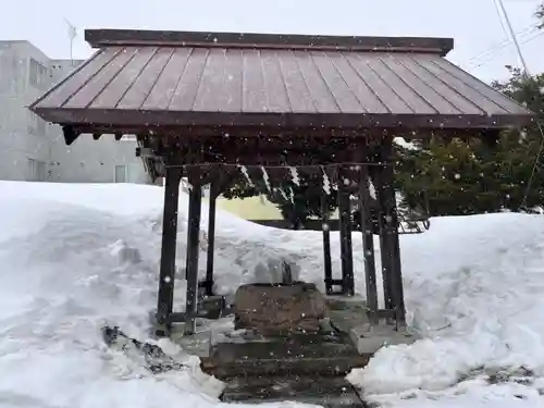 札幌村神社の手水