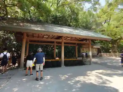 熱田神宮の手水舎