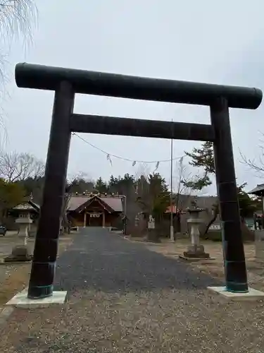 留辺蘂神社の鳥居