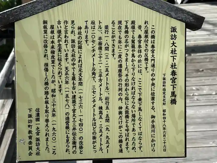 諏訪大社下社春宮(長野県)