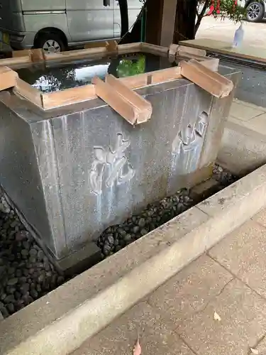 渋谷氷川神社の手水舎