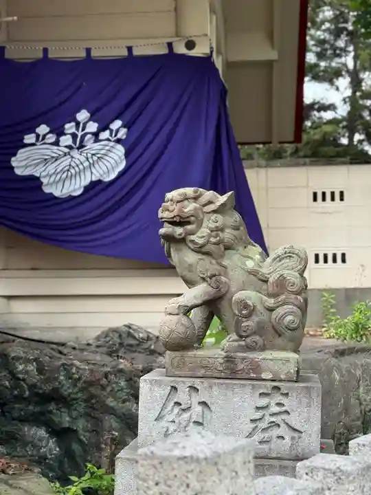 別小江神社の狛犬