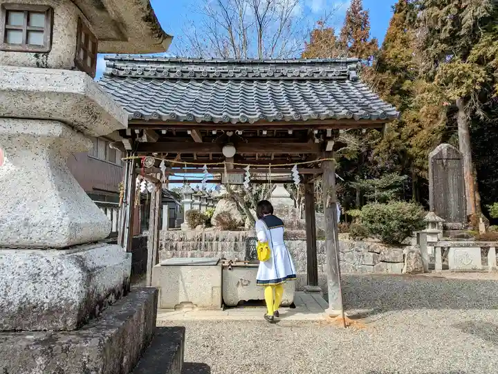 八幡神社の手水舎