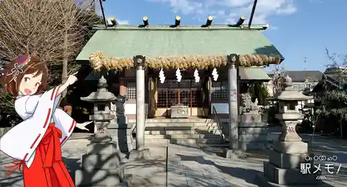奥戸天祖神社の本殿・本堂