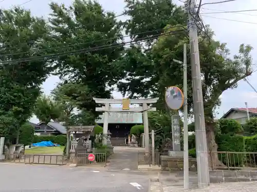 神明神社の鳥居