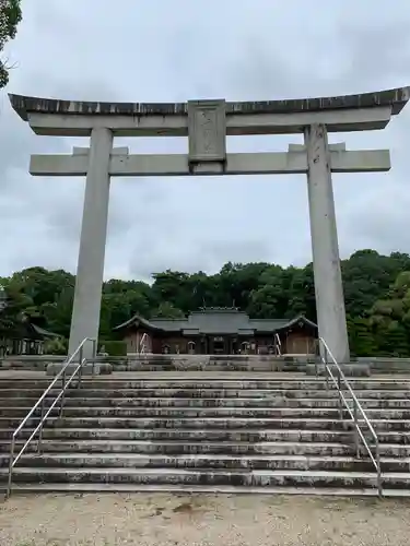 山口縣護國神社の鳥居