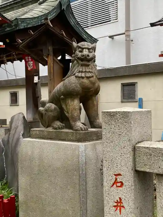 吉原神社の狛犬