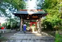 針綱神社の手水舎