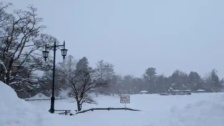 上川神社頓宮の景色