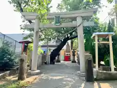 白浪大神鴉宮神社御旅所北港桜島神社の鳥居