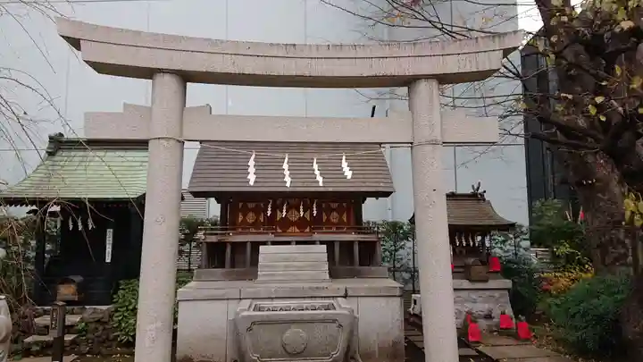 成子天神社の鳥居