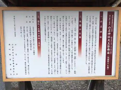 山名神社の歴史