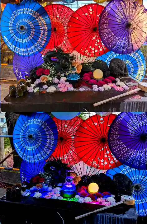 法輪寺の手水舎