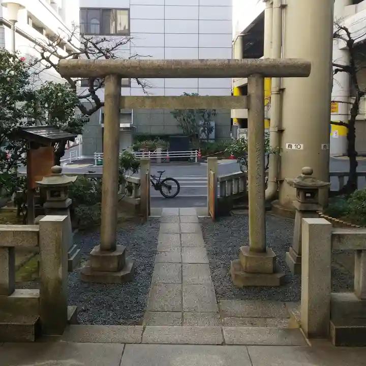 兜神社の鳥居
