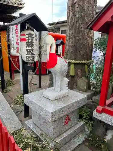 鴻神社の狛犬