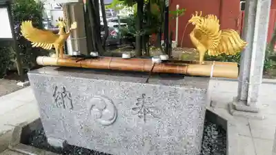 富岡八幡宮の手水舎