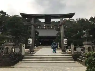松陰神社の鳥居